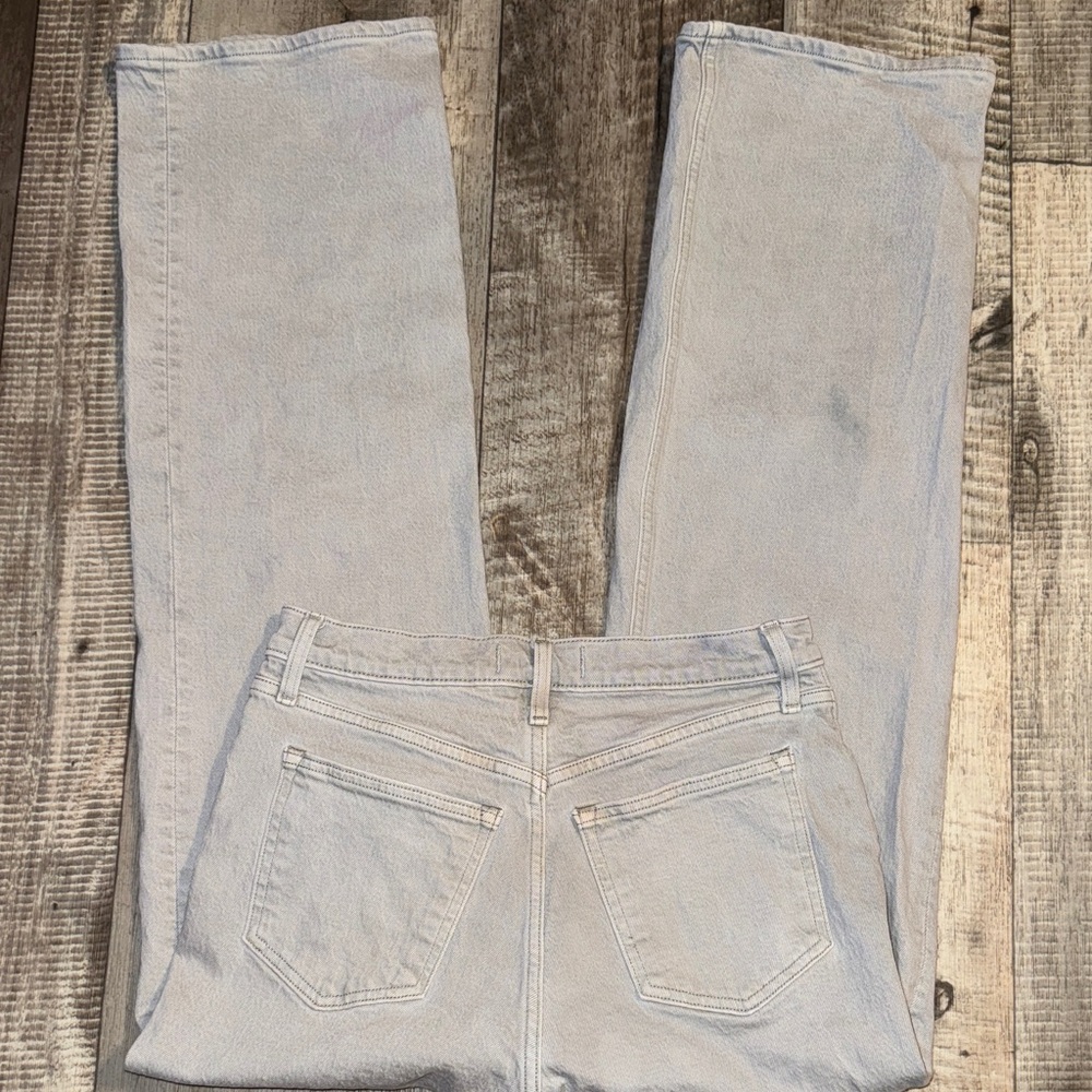 Abercrombie & Fitch High Rise 90’s Relaxed Gray Jeans-size 4/27